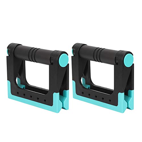 Alvinlite Push-Up Bars, 2PCS Triangular Push-Up Stands Multi-Function Foldable Pushup Handles for Floor, Non-Slip Sturdy Structure Home Workout Equipment for Men & Women