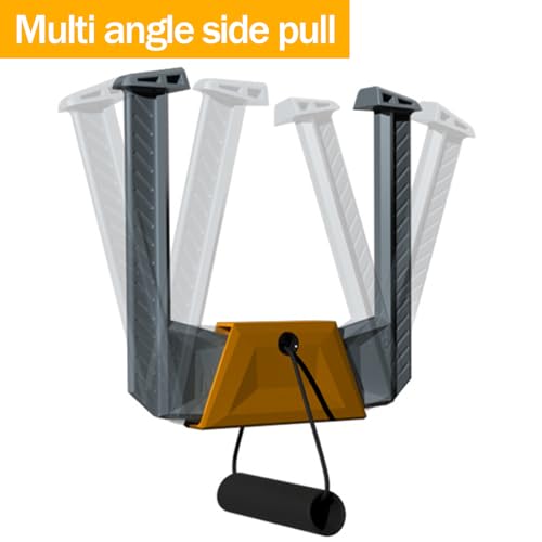 Portable Pull Up Bar - Adjustable Doorway Home Gym with 330lbs Capacity - No Screw Installation for Workout Anywhere - Lightweight Travel Fitness Equipment