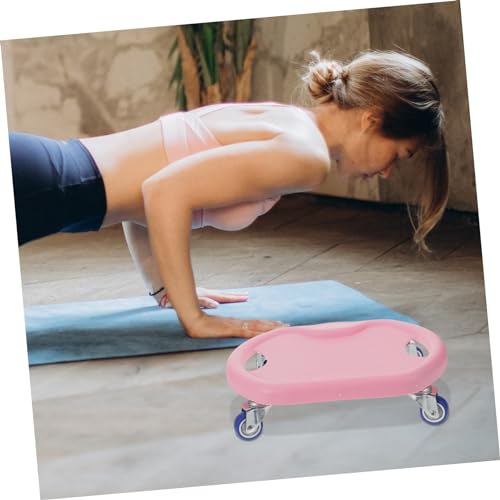 Totority 1set Abdominal Sliding Discs Knee Pad for Core Strength Training Silent Design Workout Sliders for Home Fitness Gym Exercise Equipment Versatile Abdominal Fitness Discs
