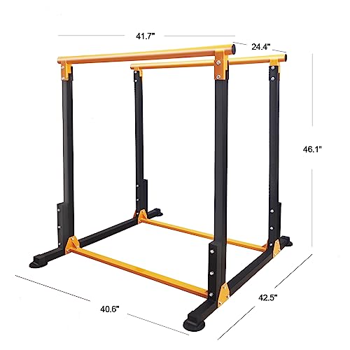 Multi-Function Dip Stands Home Gym Parallel Bars Workout Dip Station Strength Training Fitness