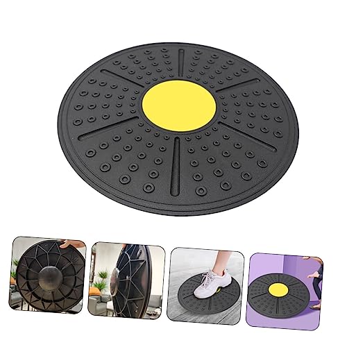 KOMBIUDA Non-slip Balance Exercise Board with Rotation and Massage Surface Fitness Balance Tool for Core Stability and Coordination Training at Home