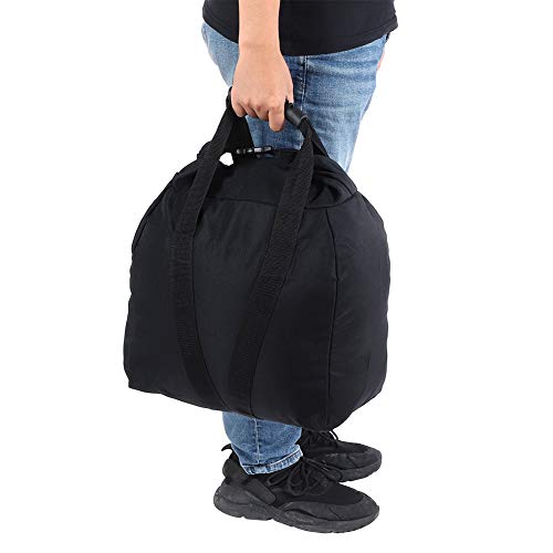 AYNEFY Weightlifting Sandbag Fitness Sand Bag Workout Bag 48cm 900D PU Oxford Cloth Ergonomic Gel Grip for Outdoor Home Travel Exercise