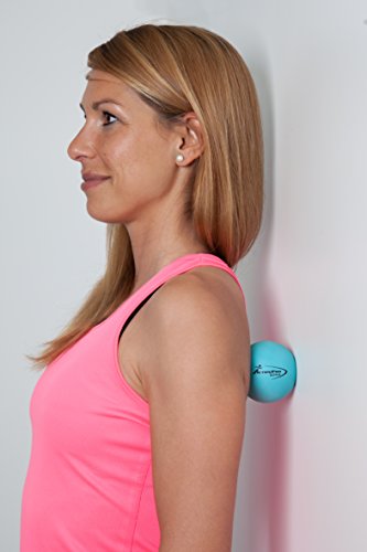 Therapy Massage Ball - Instant Muscle Pain Relief. Proven Effective for Myofascial Release, Deep Tissue Pressure, Yoga & Trigger Point Treatments. Set - 2 Extra Firm Balls W/Mesh Bag.