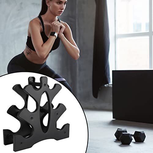 1 Pack Dumbbell Rack Stand, 3 Tier Dumbbell Bracket