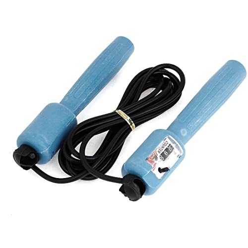 Ruilogod Outdoor Sports 2.8M Long Blue Plastic Grip Digital Counter Skipping Rope Black (id: c06 89e 65f 42c a7d
