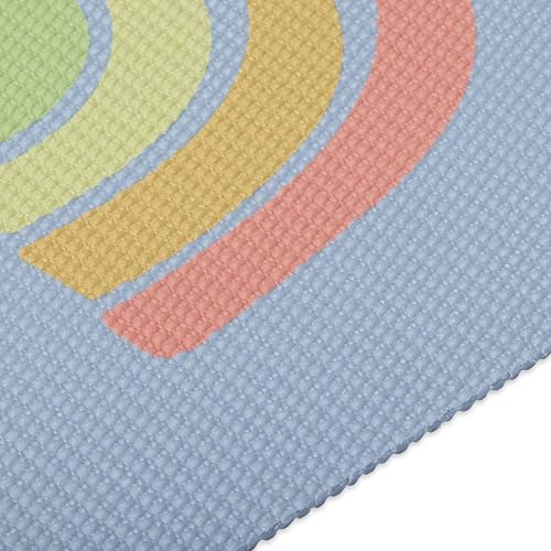 Gaiam Kids Yoga Mat Exercise Mat, Yoga for Kids with Fun Prints - Playtime for Babies, Active & Calm Toddlers and Young Children