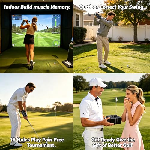 Golf Wrist Hinge Trainer | Adjustable Golf Wrist Brace with Internal Medical-Grade Splint - Swing Training Aid & Injury Recovery Support for Left/Right Handed Players