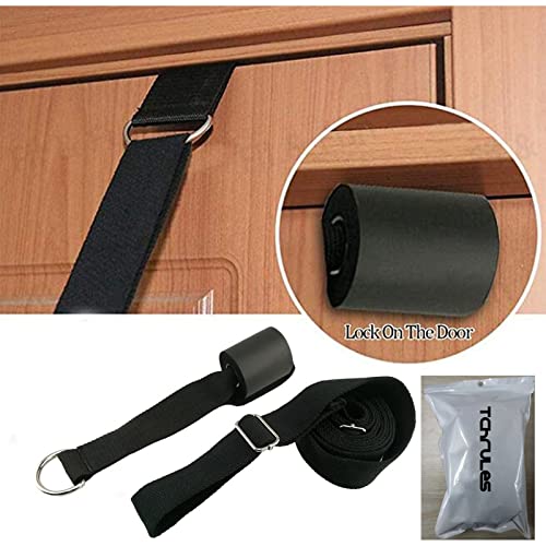 tchrules Door Leg Stretcher, Door Flexibility & Stretching Leg Strap - Great for Ballet Cheer Dance Gymnastics or Any Sport Leg Stretcher Door Flexibility Trainer Premium Stretching Equipment