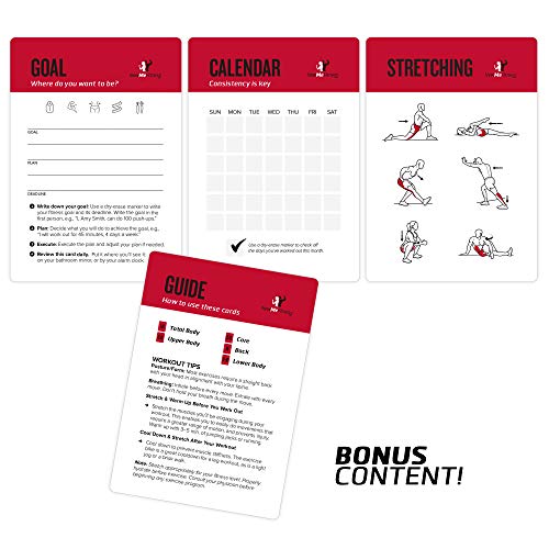 Medicine Ball Exercise Cards for Home Workouts, Workout Cards Deck for Women & Men, Beginner Fitness Guide to Training Exercises at Home or Gym - style: Medicine Ball