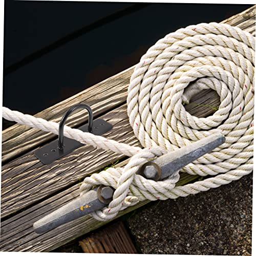 MAGICLULU 2Pcs Battle Rope Anchor Wall Ceiling Mount for Gym Rope Accessories Securely Holds Fitness Equipment Indoors Outdoors for Suspension Straps Gymnastic
