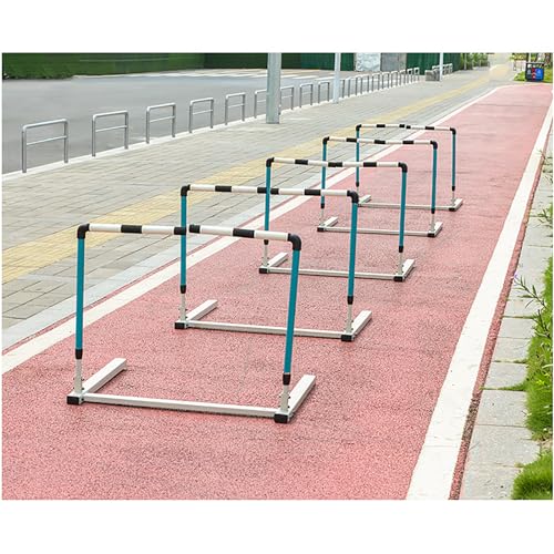 KEULEN Hurdle Set, Agility Training Hurdle Frame, Separate Design, 5 Levels of Height Adjustment, 180° Rotation, Foldable for Easy Storage, Sports Fitness Equipment | Football Training Equipment