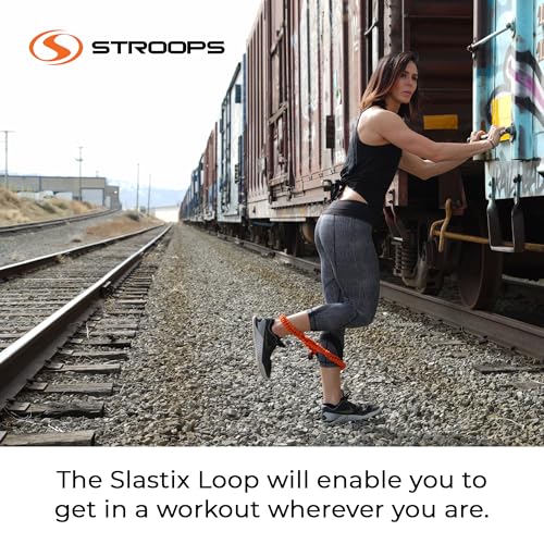 Slastix Loop Deluxe Resistance Bands for Professional Athletes and Beginners | Superior Exercise Bands for Strength Training, Full Body Workouts, and Home Gym Fitness