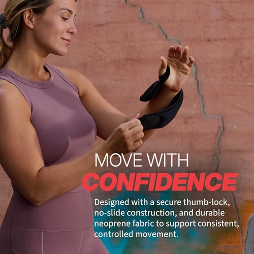 SPRI Wrist Weights Thumblock Arm Weights Set for Women & Men (Available in 2lb or 4lb Sets)
