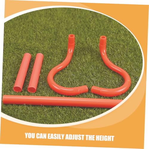 3pcs Detachable Speed Agility Training Hurdles Portable Plyometric Equipment for Soccer Basketball Football Athletes Adjustable Height for Quick Footwork and Workout Drills