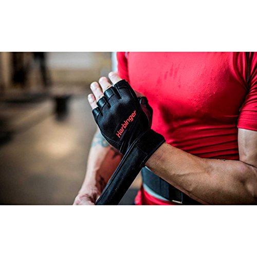Pro Wristwrap Weightlifting Gloves - size: Men's Medium