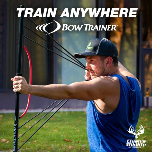 Resistance Trainer - Adjustable Archery Training Tool with 10"- 32" Draw Length & 1-100 lb Draw Weight - Enhance Strength, Stamina & Technique for Bow Enthusiasts