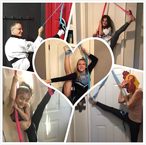 Leg Stretcher, Door Flexibility & Stretching Leg Strap - Great for Ballet Cheer Dance Gymnastics or Any Sport Leg Stretcher Door Flexibility Trainer Premium Stretching Equipment
