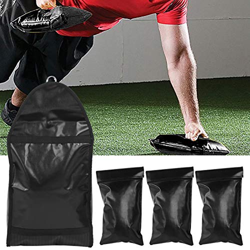 Adjustable Sandbag Weight Loading System with Waist Belt, Fitness Training Sand Bags for Running Exercise, 360 - Degree Adjustable Resistance Equipment with Handles for Strength an