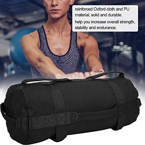 Adjustable Weightlifting Sandbag, Power Training Equipment, Reinforced Oxford Cloth with PU Material, Multifunctional Fitness Tool for Strength and Endurance Training, Includes 4 F