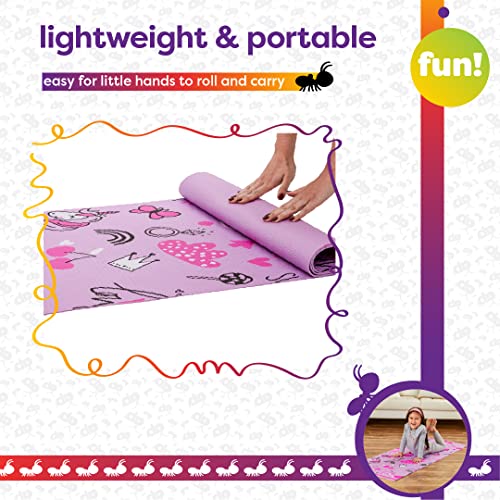 Antsy Pants Yoga Mat for Stretching and Yoga