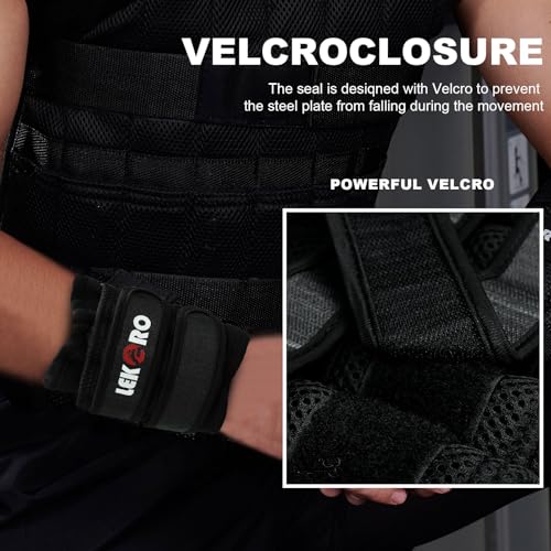 Ankle Weights Wrist Weights for Men Women, 1 Pair Adjustable Removable Steel Weighted Plates Arm Leg Weights for Walking Running Pilates, Fitness Weights