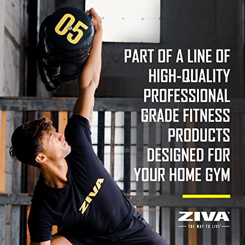 ZIVA Power Sandbag – Pre-Weighted Training Bag with Multiple Handles for Full-Body Strength & Conditioning – Heavy-Duty, No-Fill Needed (10–50 lb)