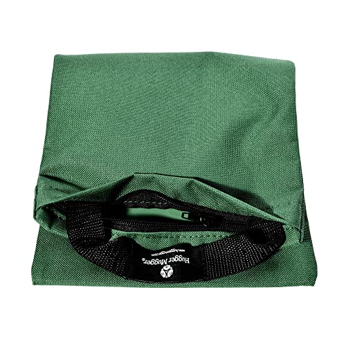 Hugger Mugger Unfilled 10lb Yoga Sandbag - Adds Weight to Your Poses, Zipper Cover, Sturdy Handle, Durable Material, Not Filled with Sand