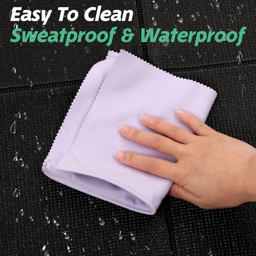 Molain Walking Pad Mat, 68x24x0.2 Inch Foldable Treadmill Mat, for Carpet - size: 0.5CM