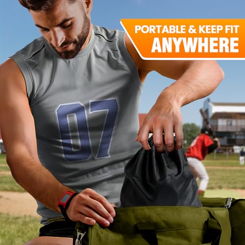 Baseball Arm Bands Training Kit, 5-Level Baseball Resistance Bands Set