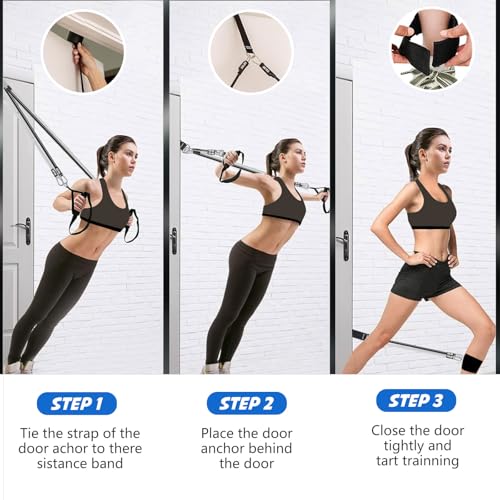 Pilates Bar Kit with Resistance Bands,Pilates Bar with Stackable Bands Workout Equipment for Legs,Hip,Waist and Arm,Exercise Fitness Equipment for Women & Men Home Gym Yoga Pilates - color: Glossy Black