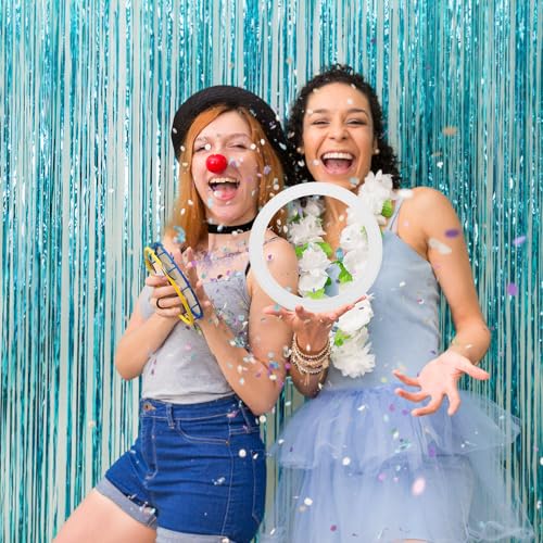 4pcs Juggling Rings: 13'' Juggling Rings for Outdoor Activities Circus Props and Tossing Games - Plastic Throwing Hoop for Beginners & Professionals