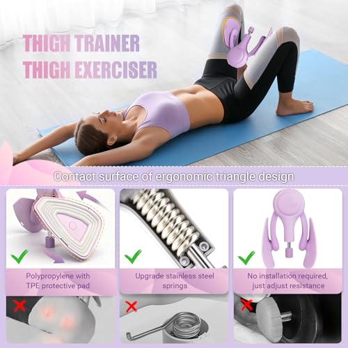 Body-Building Apparatus, Purple Fitness Equipment Set with Resistance Bands and Carry Bag