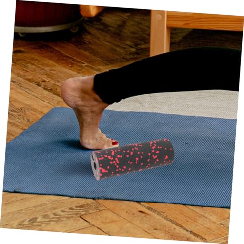 POPETPOP 2Pcs Compact Foam Roller Set Hollow Portable Muscle Massage Roller for Back Pain Relief Lightweight Exercise Tool for Travel and Fitness