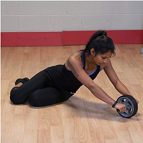 Body-Solid Tools Ab Roller Wheel - Core Strengthening Abdominal Workout Exercise Tool, Ideal for Oblique Plank Exercises