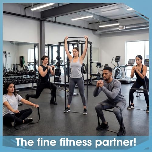 20 Pcs Resistance Bands for Stretching Heavy Duty Pull up Assistance Bands 15-35 Lbs for Home Gym Strength Training Exercise Workout Yoga, Black