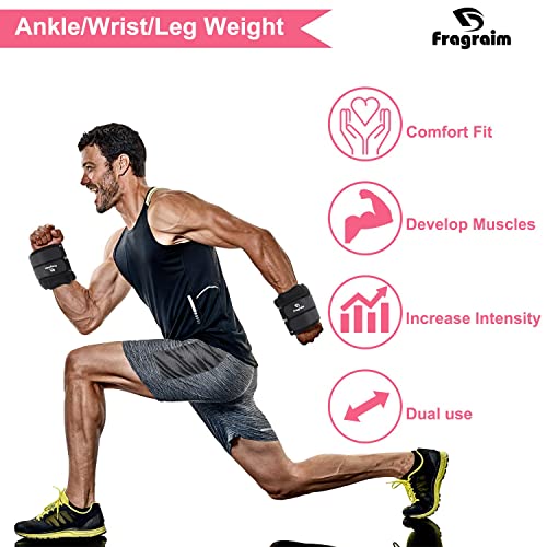 Ankle Weights for Women, Men and Kids - 1/2/3/4/6/8/10/12/15/20 LBS 1 Pair Strength Training Wrist/Leg/Arm Weight with Adjustable Strap for Jogging, Gymnastics, Aerobics, Home Fitness, Physical Therapy - style: 15Lbs Pair (7.5lb x 2) - Grey