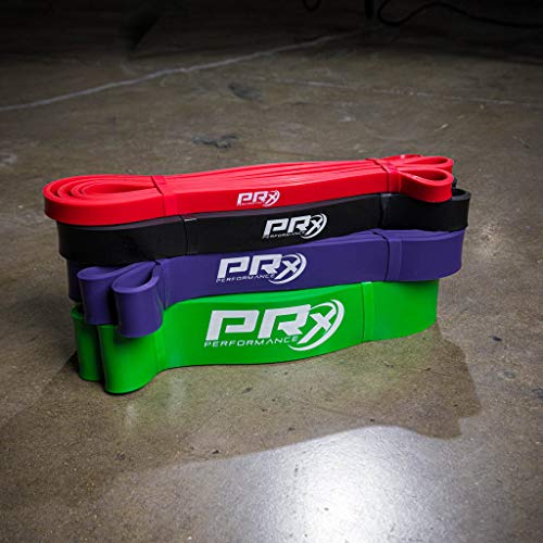 PRx Performance - Resistance & Stretch Band - Perfect for Pull-ups, Chin Ups, Muscle Ups, Power Lifting, Physical Therapy, Mobility Bands, Exercise Bands - color: Black