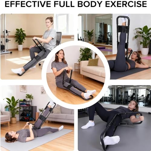 Adjustable Hamstring Stretcher for Knee Extension & Pain Relief ā Multifunctional Leg, Calf, Hip & Lower Back Stretcher Device, Decompression & Physical Exercise Equipment for Flexibility & Workout