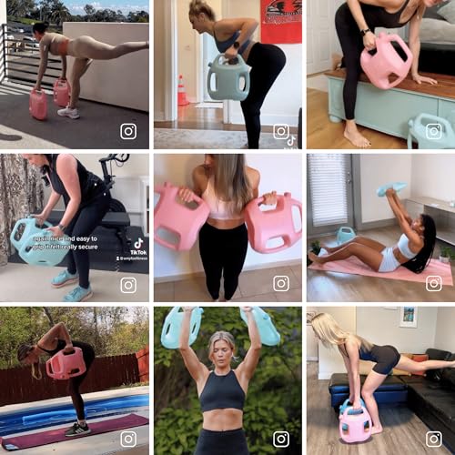 Adjustable Weights (2-11 lbs): Compact and Versatile for Home Workouts. Stay Fit with Water-Filled Weights (Set of 2).