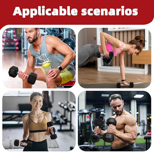 150 lb Dumbbell Set with Rack – 5/10/15/20/25 lb Pairs, Rubber Hex Weights for Home Gym, Cast Iron A-Frame Storage Stand for Full-Body Workout