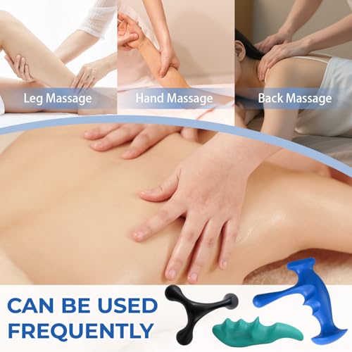 Thumb Saver Massage Tools,Manual Trigger Point Massage Tool for Full Body Deep Tissue Massage,Professional Pressure Reflexology Equipment for Massage Therapists (1* Thumb-Shaped Massager) - color: 1* Thumb-shaped Massager