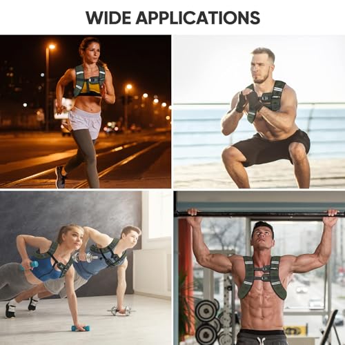 Weighted Vest Men Women, Weight Vest for Women Workout Equipment for Strength Training Running