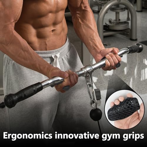 Rubber Gym Grips for Weight Lifting Workout Grip for Men Women