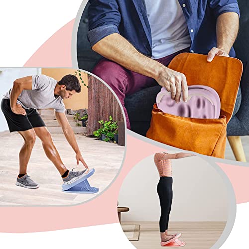 Slant Board for Calf Stretching, Calf Stretcher Adjustable Ankle Incline Board with 9 Level, Anti Slip Calf Stretch Board, Physical Therapy Equipment for Squats, Plantar Fasciitis, Calves, Hamstring
