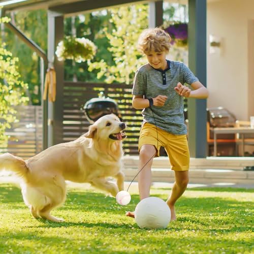 4/8/16/32 PCS Wrist Return Ball 2.36 Inch Bounce Back Ball Rebound Baseball On Elastic String for Wrist Exercise Play