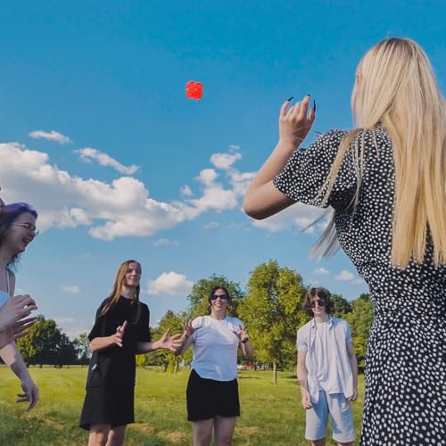 PATIKIL Bounce Reaction Balls, Coordination Ball Agility & Speed Reflex Training Game Sports Ball TPR High Difficulty for Baseball Soccer Softball Basketball