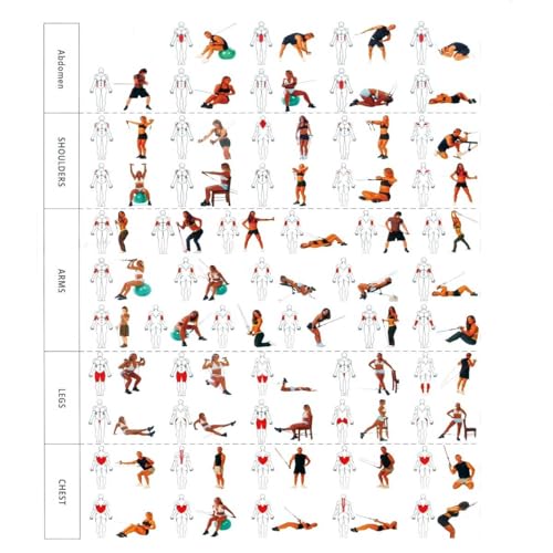 Resistance Bands Set, Exercise Bands, Work Out Bands with Handles, Up to 150lbs, Color Coded Exercise Bands, Exercise Guide, Storage Bag