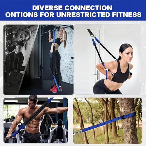 Pull Up Assist Bands Set of 4 Bands 300 Lbs - color: Blue