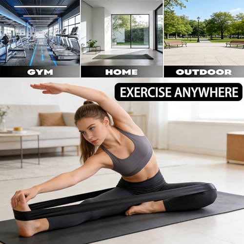 Resistance Bands, Pull Up Assistance Bands, 5-Level Heavy Duty Exercise Bands for Working Out, Stretch Workout Bands for Men & Women, Fitness Elastic Bands for Home Gym & Physical Therapy
