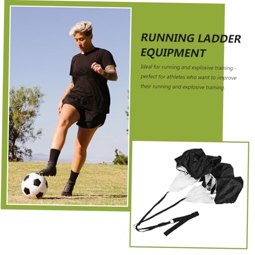 Happyyami Resistance Parachute for Sprinting Training Adjustable Outdoor Running Gear for All Athletes Enhance Speed Endurance and Performance for Soccer and Fitness Training